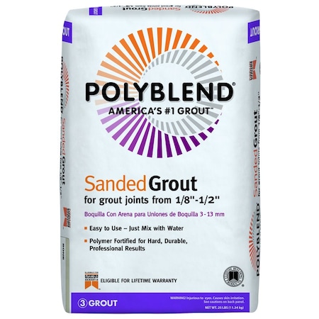 Custom Building Products POLYBLEND SNDGRT PLAT 25LB PBG11525